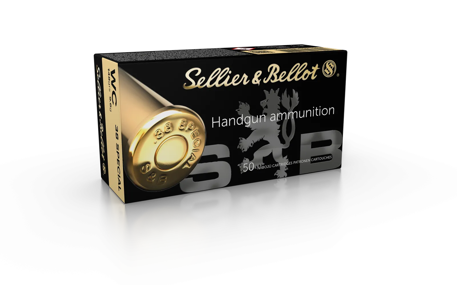 S&B .38 Special WC 10,2g / 158gr (50ks)